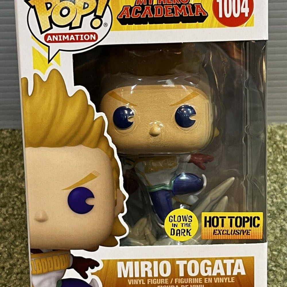 Funko Pop! “Mirio Togata”  My Hero Academia Hot Topic Exclusive #1004 Glows Dark